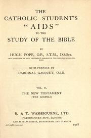 Cover of: The Catholic student's "aids" to the Bible