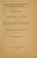 Cover of: "The cause and effect of the American revolution, and the example of Washington."