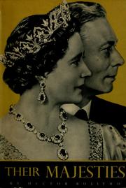 Cover of: Their Majesties