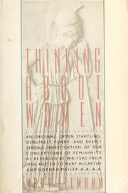 Cover of: Thinking about women. by Mary Ellmann
