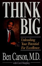 Cover of: Think big by Ben Carson