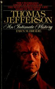 Cover of: Thomas Jefferson: an intimate history