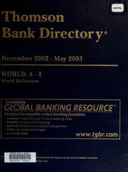 Thomson bank directory