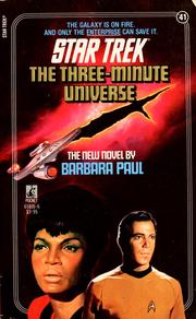 Cover of: The Three-Minute Universe by Barbara Paul