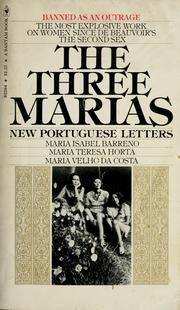 Cover of: The three Marias by Maria Isabel Barreno