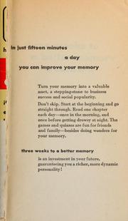 Cover of: Three weeks to a better memory by Brendan Byrne