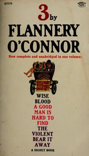 Cover of: Three by Flannery O'Connor