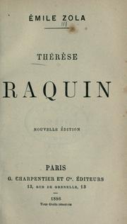 Cover of: Thérèse Raquin. by Émile Zola
