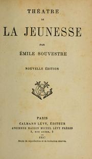 Cover of: Théâtre de la jeunesse.