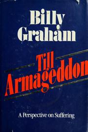 Cover of: Till Armageddon by Billy Graham