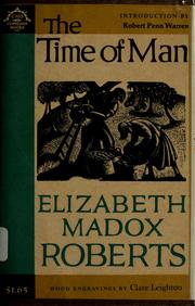 Cover of: The time of man: a novel