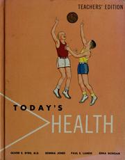 Cover of: Today's health