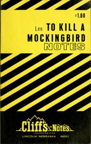 Cover of: To kill a mockingbird: notes