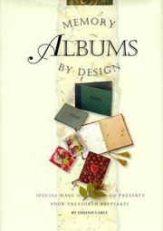 Cover of: Memory Albums by Design