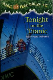 Cover of: Tonight on the Titanic by Mary Pope Osborne