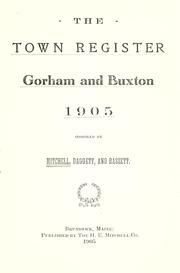 Cover of: The town register by Mitchell, H. E.