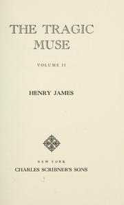 Cover of: The tragic muse. by Henry James