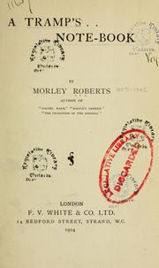 Cover of: A tramp's note-book