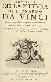 Cover of: Traitté de la peintvre by Leonardo da Vinci