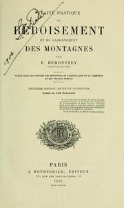 Cover of: Traité pratique du reboisement et du gazonnement des montagnes