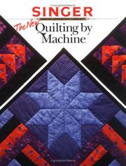 Cover of: The new quilting by machine.
