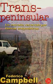 Cover of: Transpeninsular