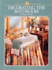 Cover of: Decorating the bathroom: 103 projects & ideas