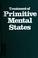 Cover of: Treatment of primitive mental states
