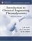 Cover of: Introduction to chemical engineering thermodynamics.