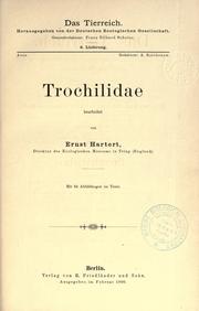 Cover of: Trochilidae