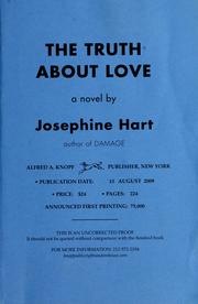 Cover of: The truth about love: a novel