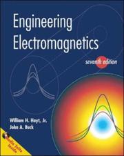 Cover of: Engineering Electromagnetics with CD (McGraw-Hill Series in Electrical Engineering) by William H. Hayt, John A. Buck