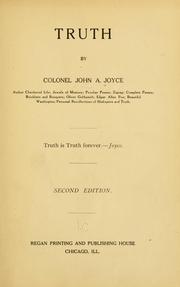 Cover of: Truth