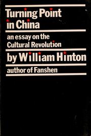 Cover of: Turning point in China by William Hinton