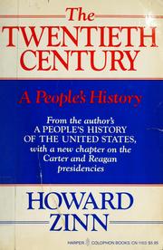 Cover of: The twentieth century, a people's history