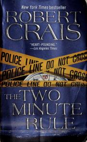 Cover of: The two minute rule by Robert Crais