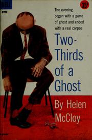 Cover of: Two-thirds of a ghost
