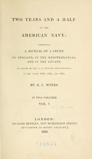 Cover of: Two years and a half in the American navy by E. C. Wines