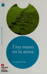 Cover of: Una mano en la arena by Fernando Uria