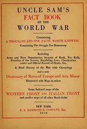 Uncle Sam's fact book of the world war