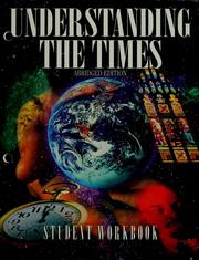 Cover of: Understanding the times by David A. Noebel