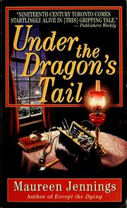 Cover of: Under the dragon's tail by Maureen Jennings