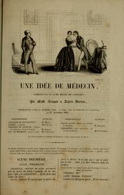 Cover of: Une idée de médecin: comédie en un acte mêlée de couplets