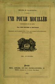 Cover of: Une poule mouillée: vaudeville en un acte