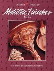 Cover of: Metallic finishes, etc.