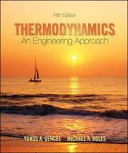 Cover of: Thermodynamics by Yunus A. Cengel, Michael A. Boles