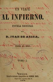 Cover of: Un viaje al infierno: novela original.  Edición del orden
