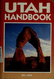 Cover of: Utah handbook