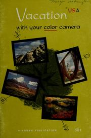 Cover of: Vacation USA with your color camera by Eastman Kodak Company