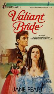 Cover of: Valiant bride by Jane Peart